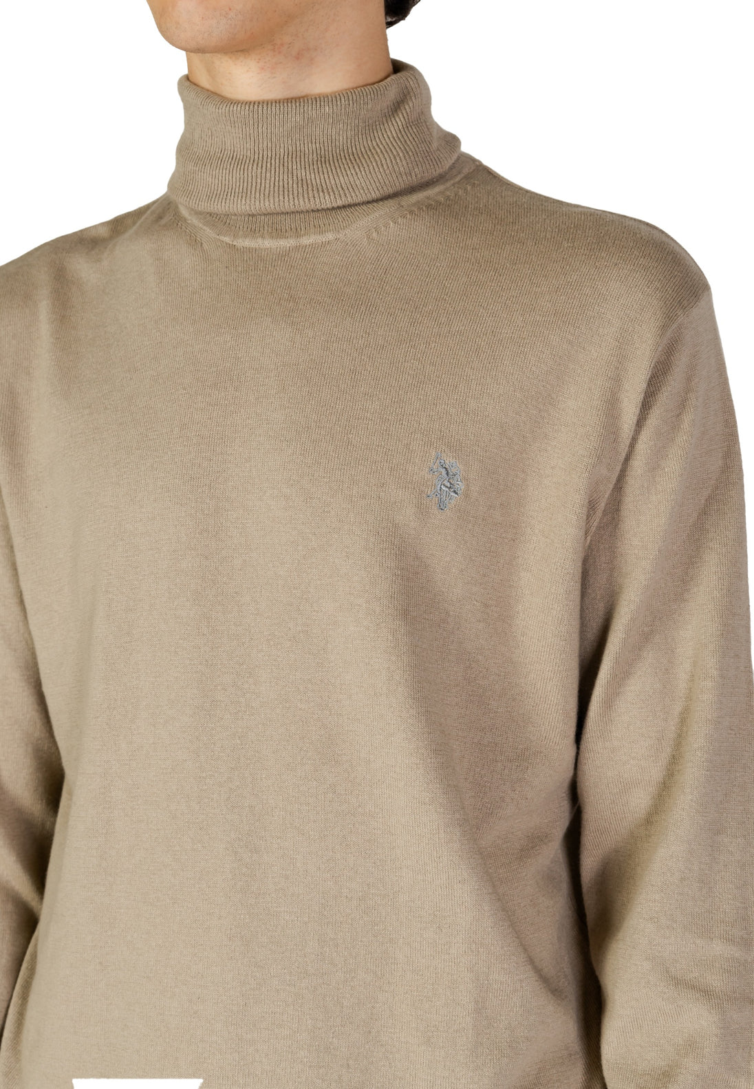 Pull U.s. Polo Assn. couleur beige — vue 5
