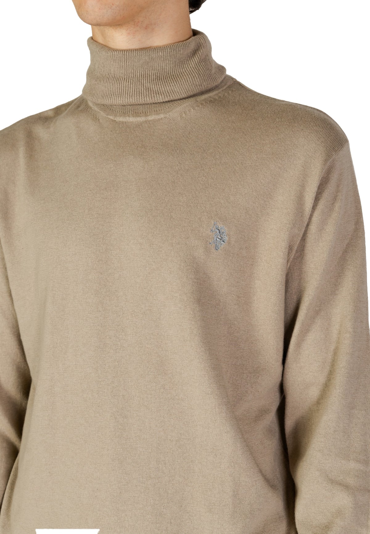 Pull U.s. Polo Assn. couleur beige — vue 5