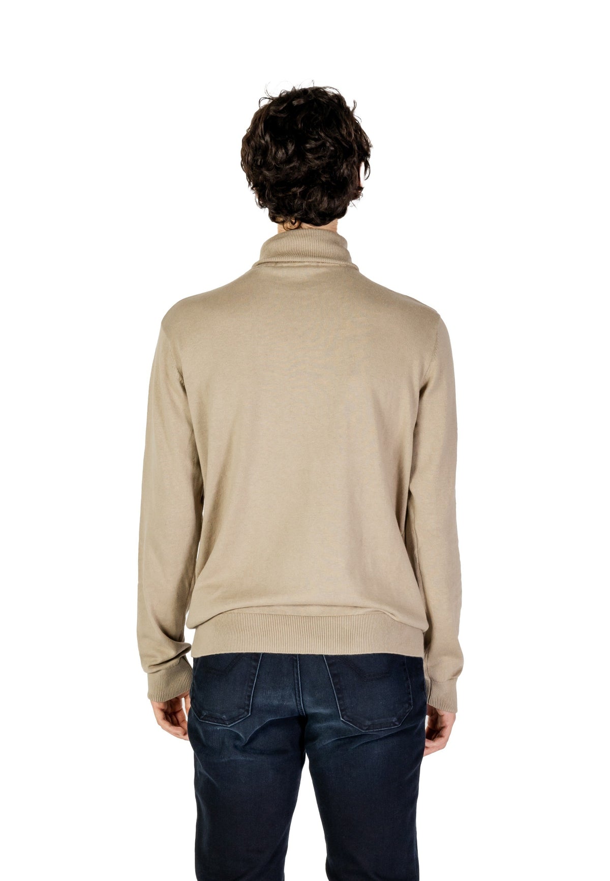 Pull U.s. Polo Assn. couleur beige — vue 2