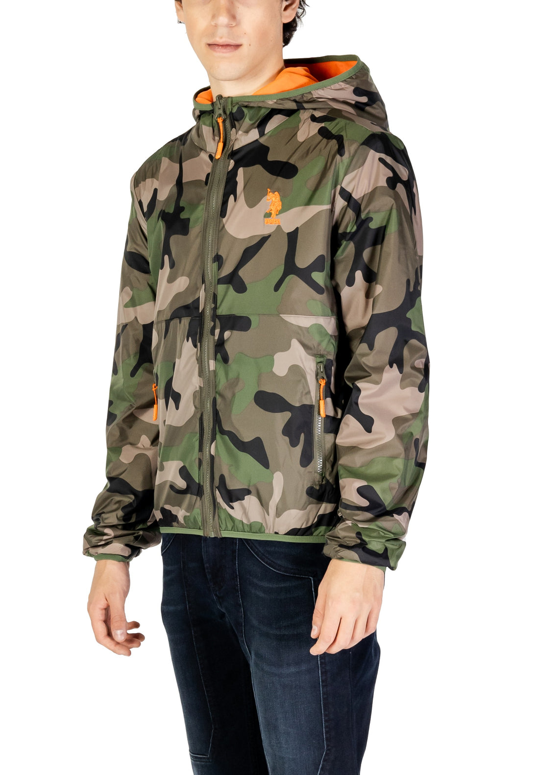 Veste U.s. Polo Assn. couleur vert — vue 4