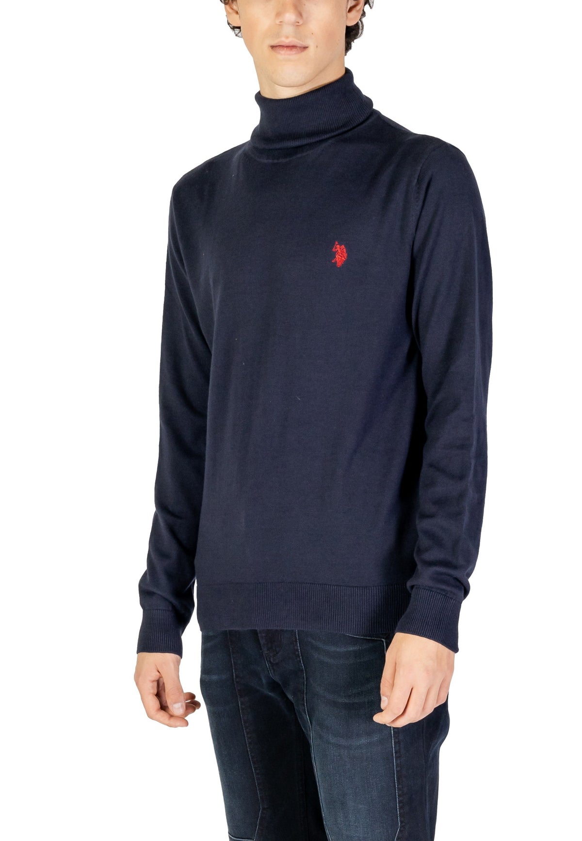 Pull U.s. Polo Assn. couleur bleu — vue 3