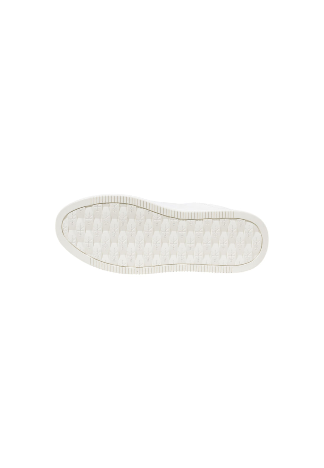 Baskets Calvin Klein Jeans couleur argenté — vue 4