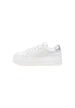 Baskets Calvin Klein Jeans couleur argenté — vue 3