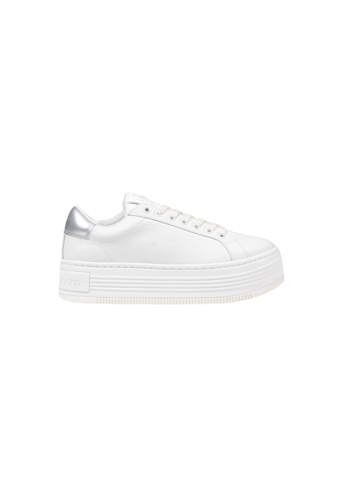 Baskets Calvin Klein Jeans couleur argenté