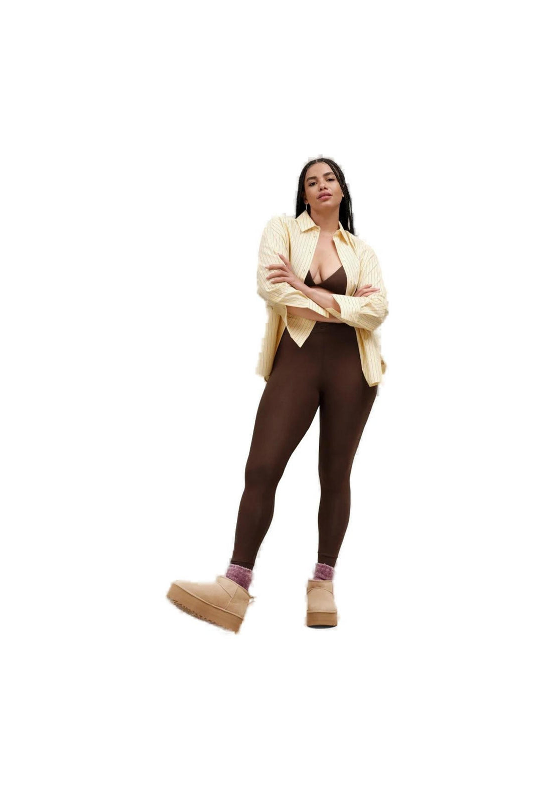 Bottes Ugg couleur beige — vue 2