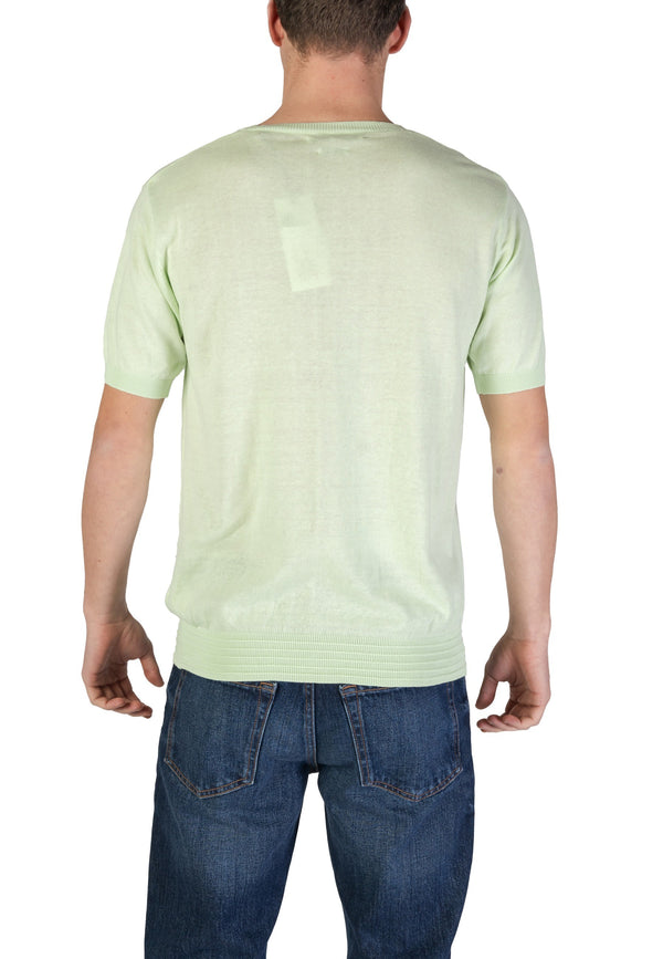 T-shirt Hamaki-ho couleur vert — vue 2