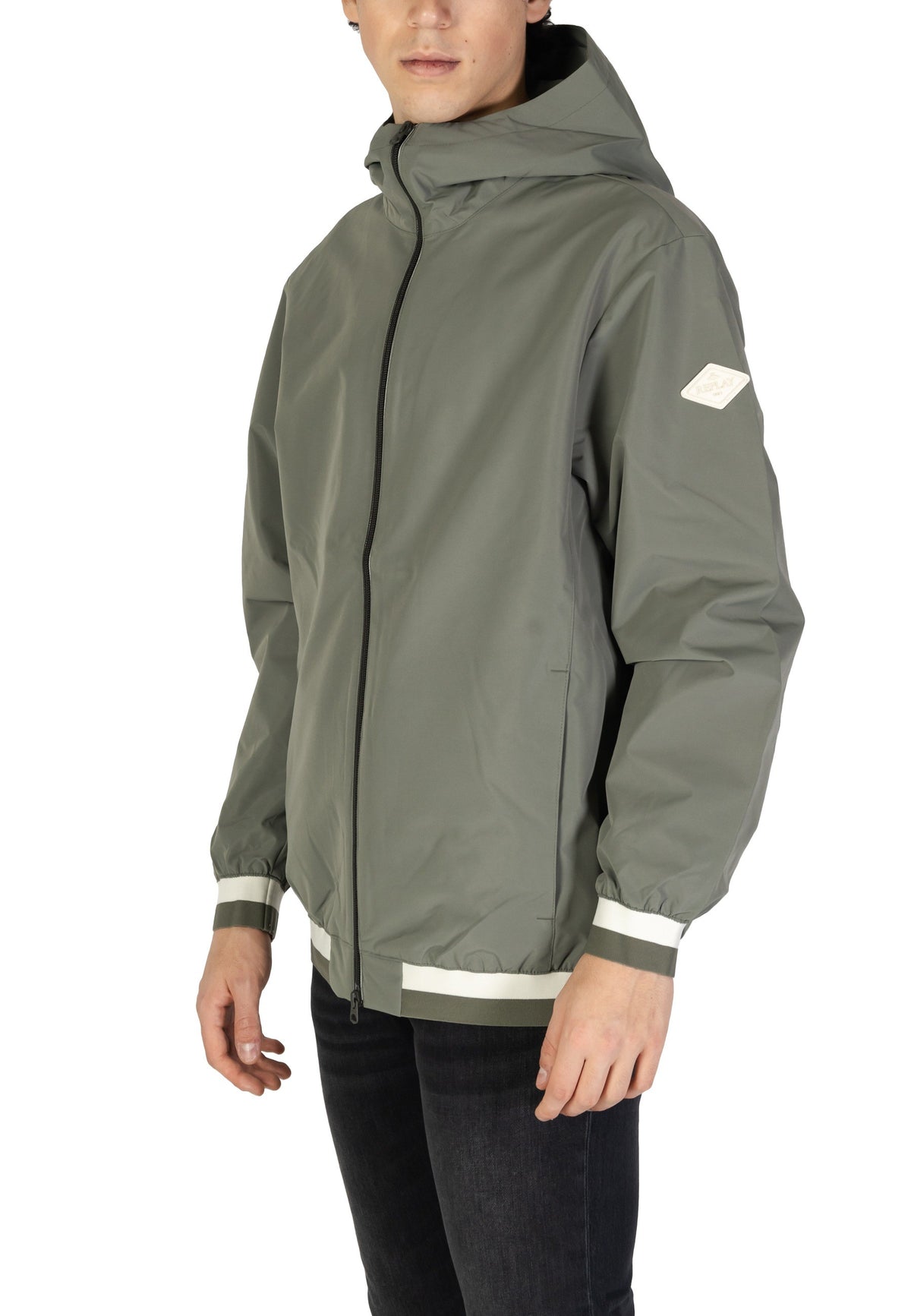 Veste Replay couleur vert — vue 3