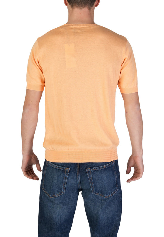 T-shirt Hamaki-ho couleur orange — vue 2