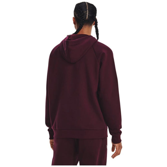 Sweat Under Armour couleur bordeaux — vue 2