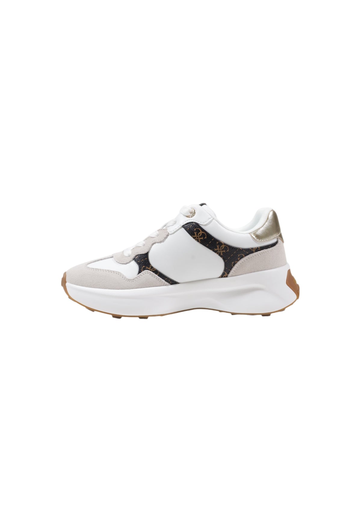 Baskets Guess couleur blanc — vue 3