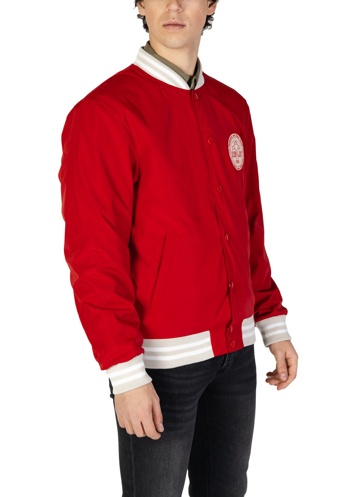 Veste Replay couleur rouge — vue 4