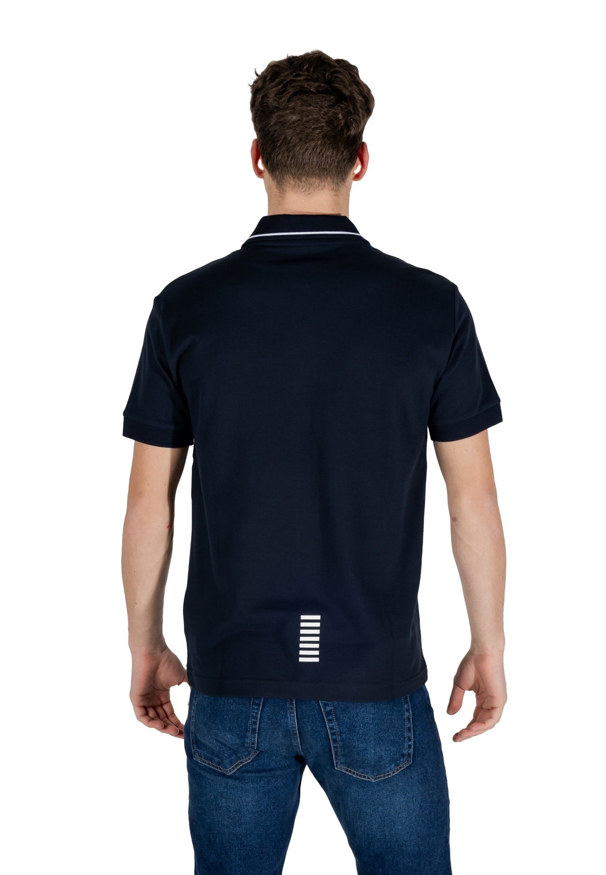 Polo Ea7 couleur bleu — vue 2