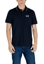 Polo Ea7 couleur bleu