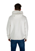 Sweat Armani Exchange couleur beige — vue 4