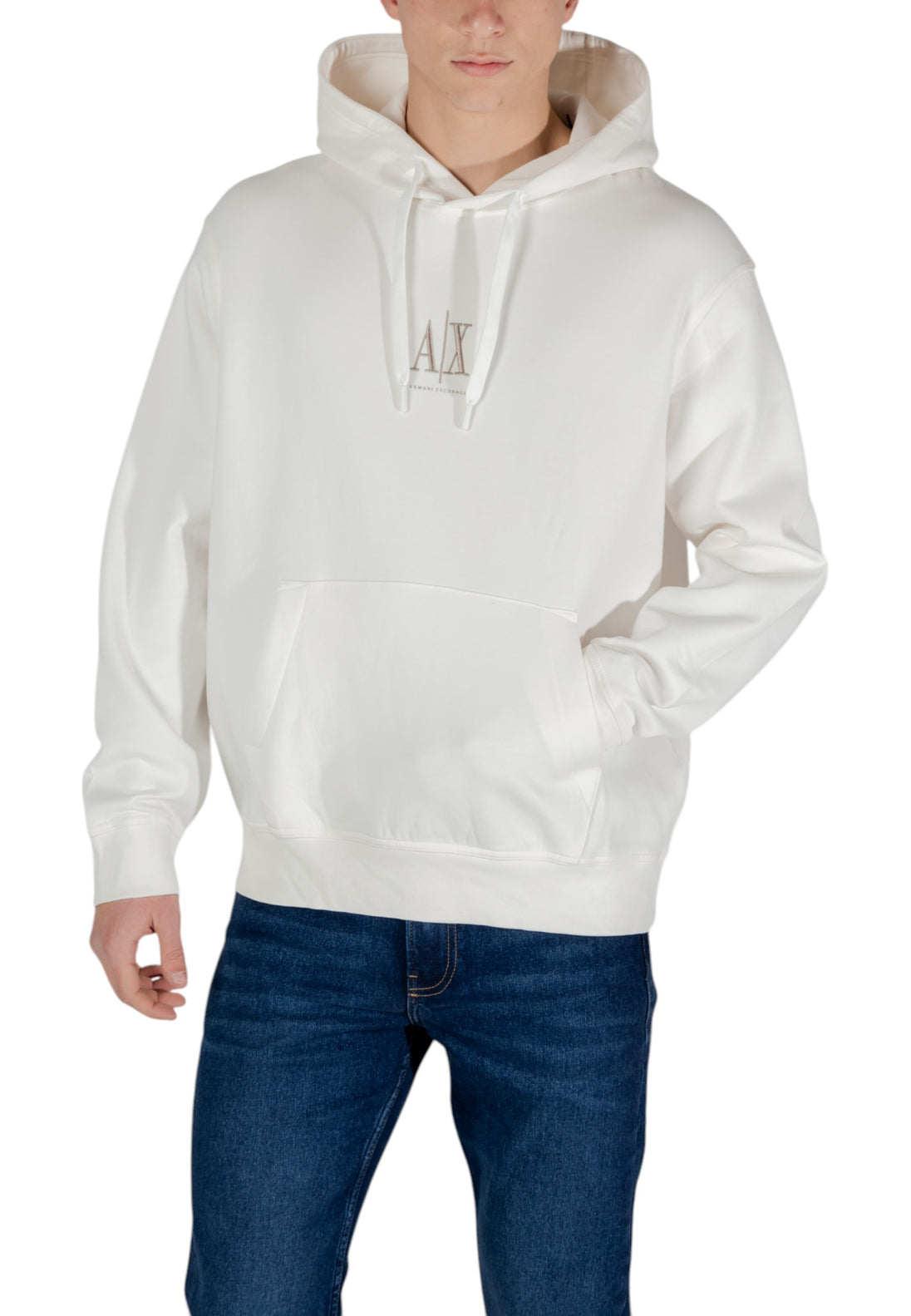 Sweat Armani Exchange couleur beige