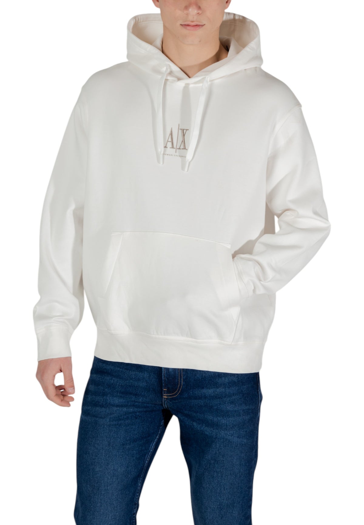 Sweat Armani Exchange couleur beige